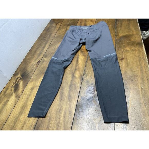 NOBULL Leggings Womens Gray Compression Stretch Zip Pocket Mesh Logo - Picture 3 of 12